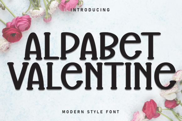 Alpabet Valentine: A Playful Display Font for Digital Branding