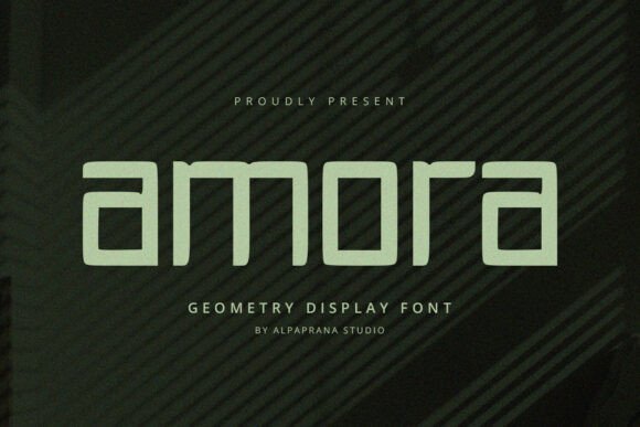 Amora Font for Creative Projects