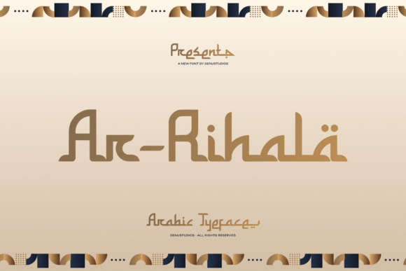 Ar-Rihala: Elegant Arabic Font