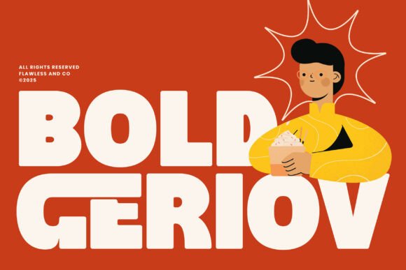 Bold Geriov Font for Business Branding