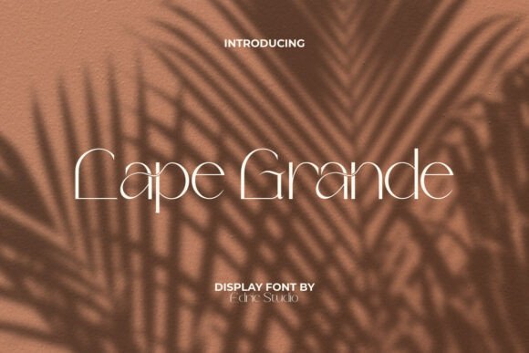 Cape Grande Font for Elegant Branding