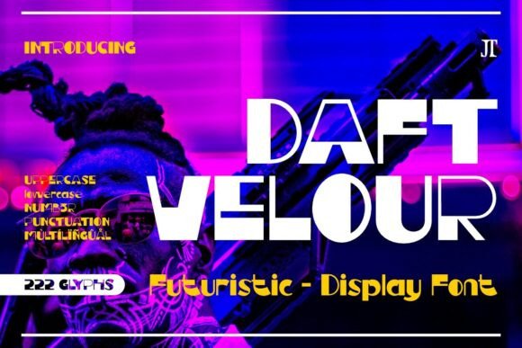 Daft Velour Font for Bold Designs