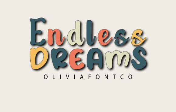 Endless Dreams: A Display Font for Thoughtful Editorial Design