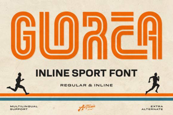 Glorea: A Bold Display Font