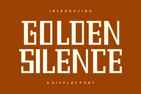 Golden Silence Font