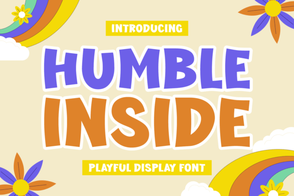 Humble Inside: A Display Font for Editorial Design and Modern Publishing