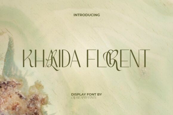 Khalida Florent: A Font for Elegant Branding