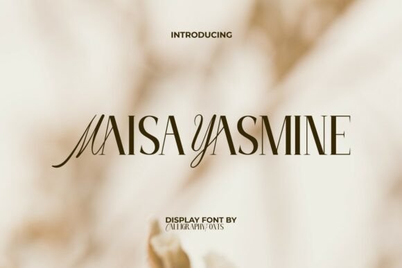 Maisa Yasmine Font for Elegant Design