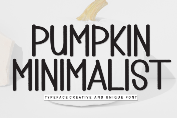 Pumpkin Minimalist Font for Business Branding