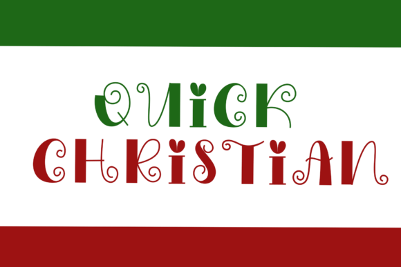 Quick Christian Font Review