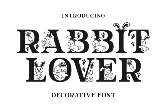 Rabbit Lover Font for Whimsical Brand Design