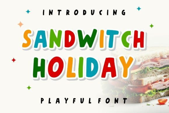 Sandwitch Holiday Font for Bold Campaigns