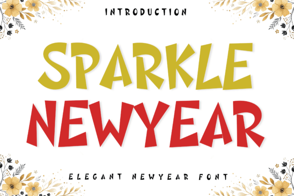 Sparkle Newyear Font