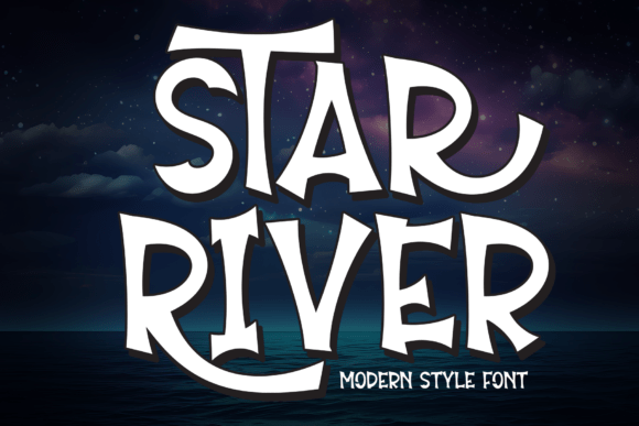 Star River Font for Web Design