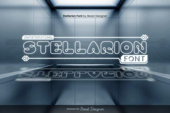 Stellarion Font: A Futuristic Display Typeface for Sci-Fi and Tech Campaigns