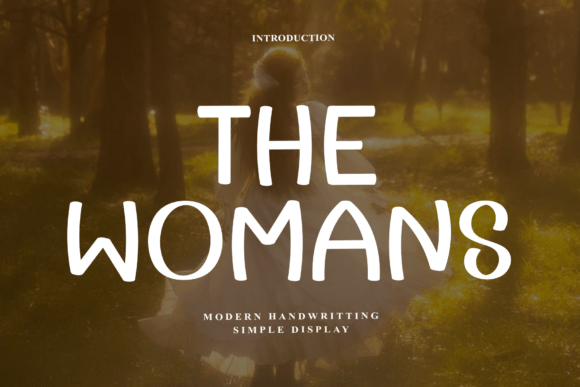 The Womans: A Font for Elegant Branding