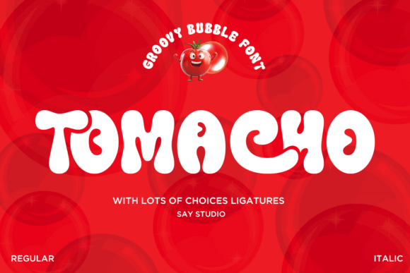 Tomacho Font: A Retro Display for Modern Editorial Design