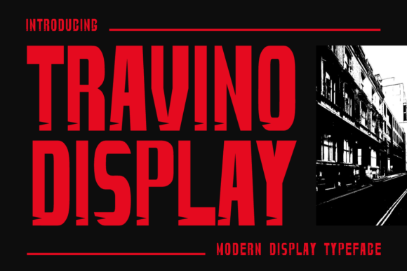 Travino Display Font for Bold Branding