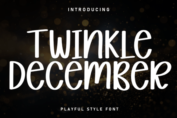 Twinkle December Font