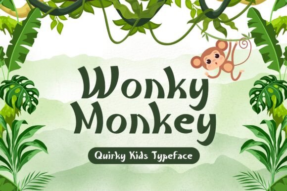 Wonky Monkey Display Font for Real Web Projects
